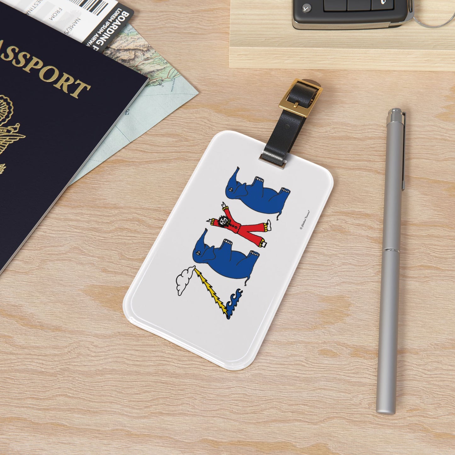 Personalized Luggage Tag - Original Alphabet