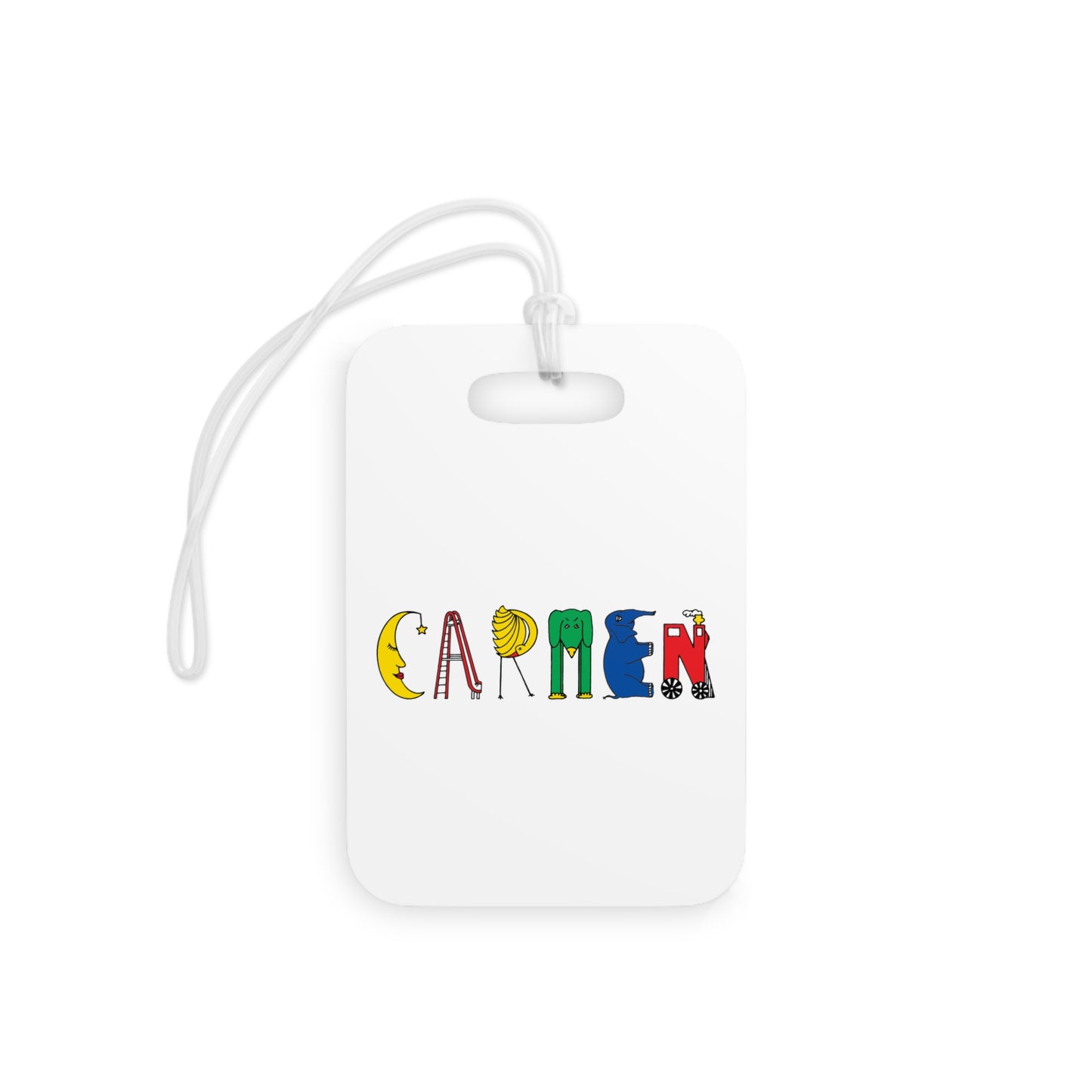 Personalized Luggage Tags - Original Alphabet - Childhood Treasures