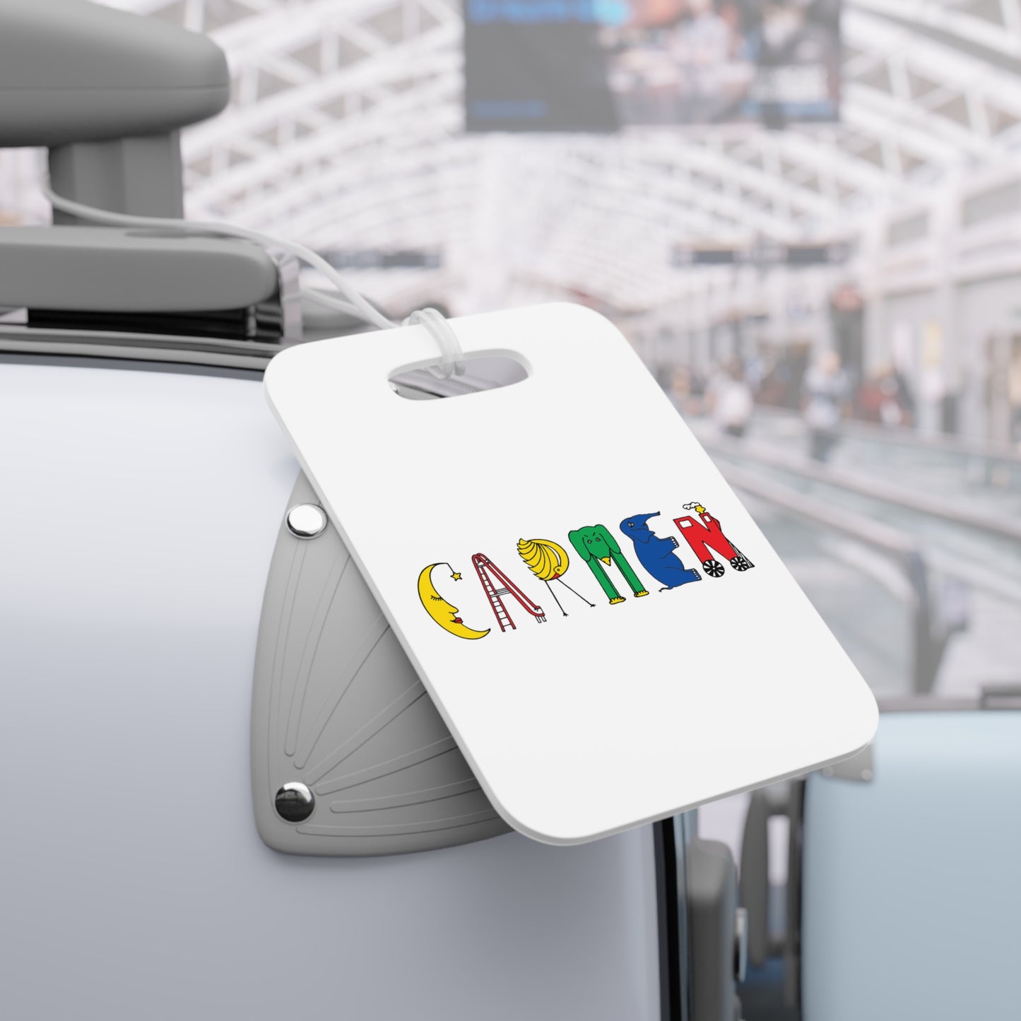 Personalized Luggage Tags - Original Alphabet - Childhood Treasures