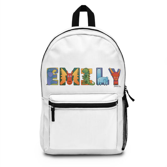 Personalized Backpack - Animal Alphabet - Childhood Treasures