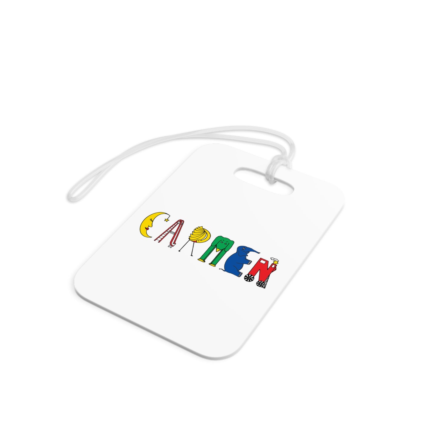Personalized Luggage Tags - Original Alphabet - Childhood Treasures