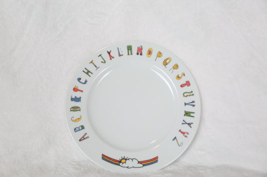 Alphabet Plate