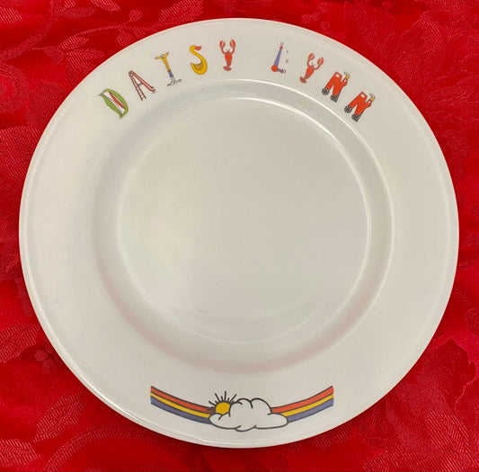 Personalized Children's Plate