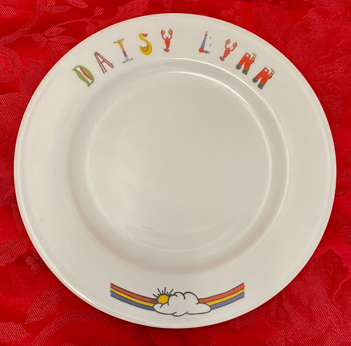 Personalized Children's Plate