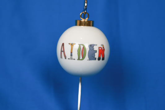 Personalized Children's Original Ornament, 2.5" diameter