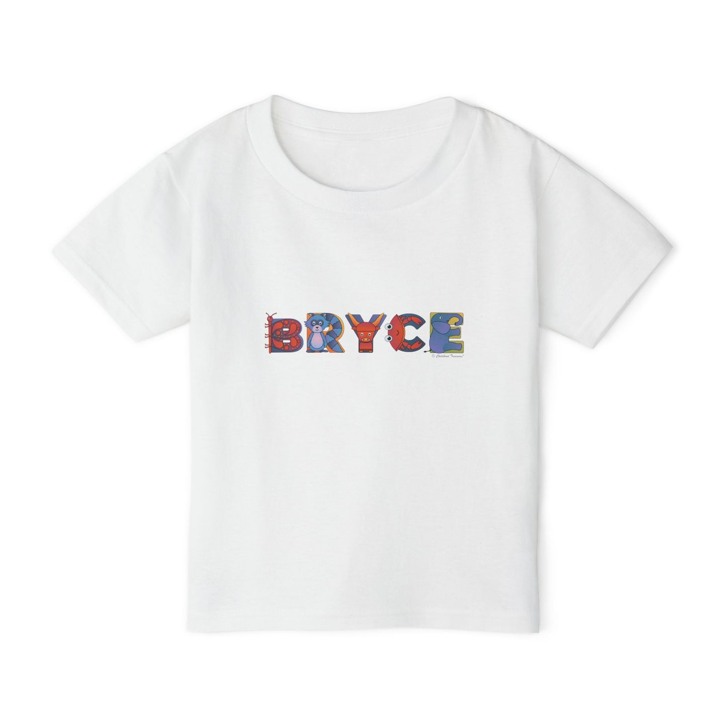 Heavy Cotton™ Toddler T-shirt - Animal Alphabet