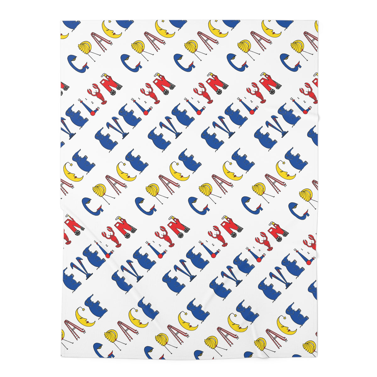 Baby Swaddle Blanket - Original Alphabet