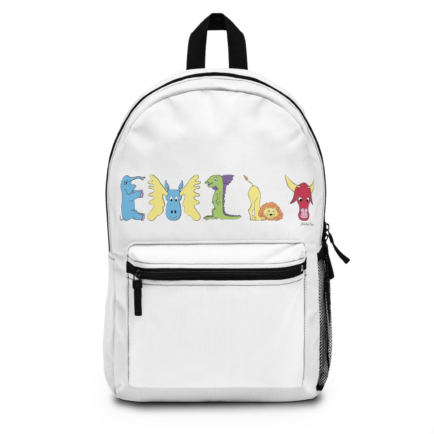 Personalized Backpack - Animal Alphabet - Childhood Treasures