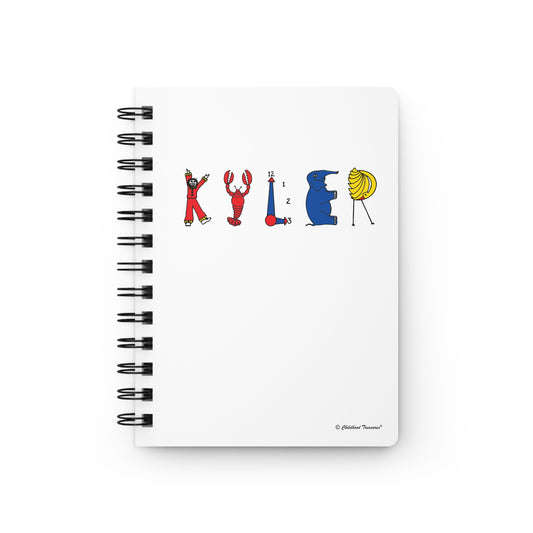 Spiral Bound Journal - Original Alphabet