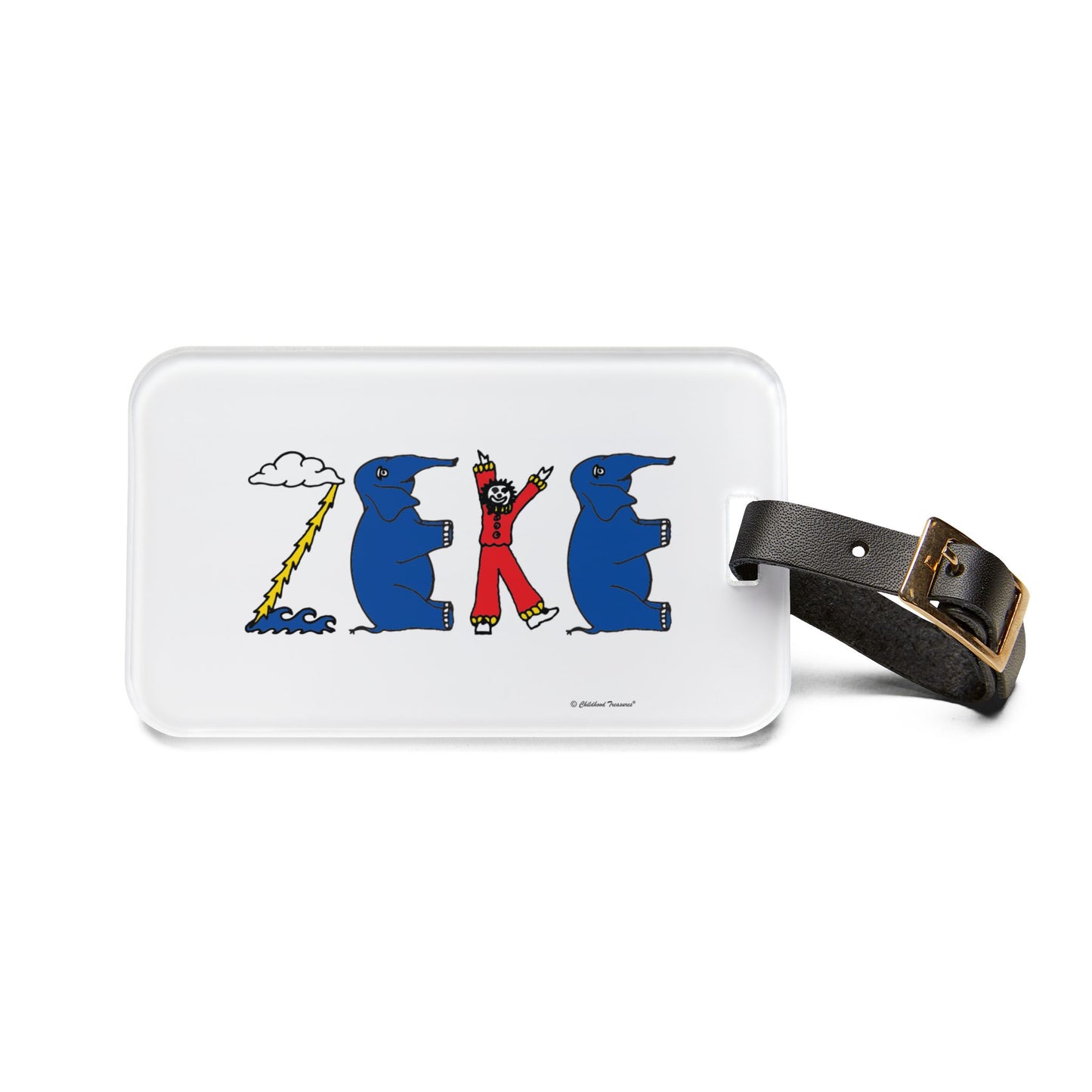 Personalized Luggage Tag - Original Alphabet