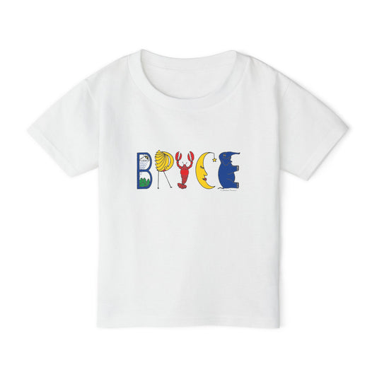 Heavy Cotton™ Toddler T-shirt - Original Alphabet