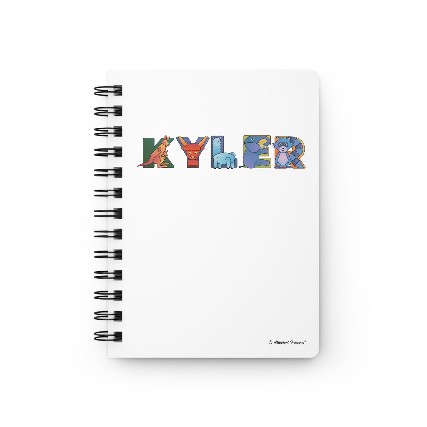 Spiral Bound Journal - Animal Alphabet
