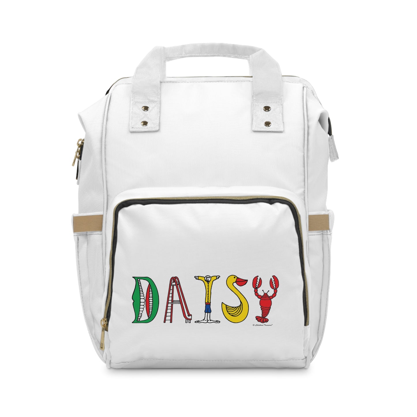 Multifunctional Diaper Backpack - Original Alphabet