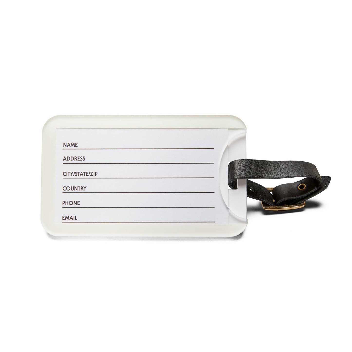 Personalized Luggage Tag - Original Alphabet