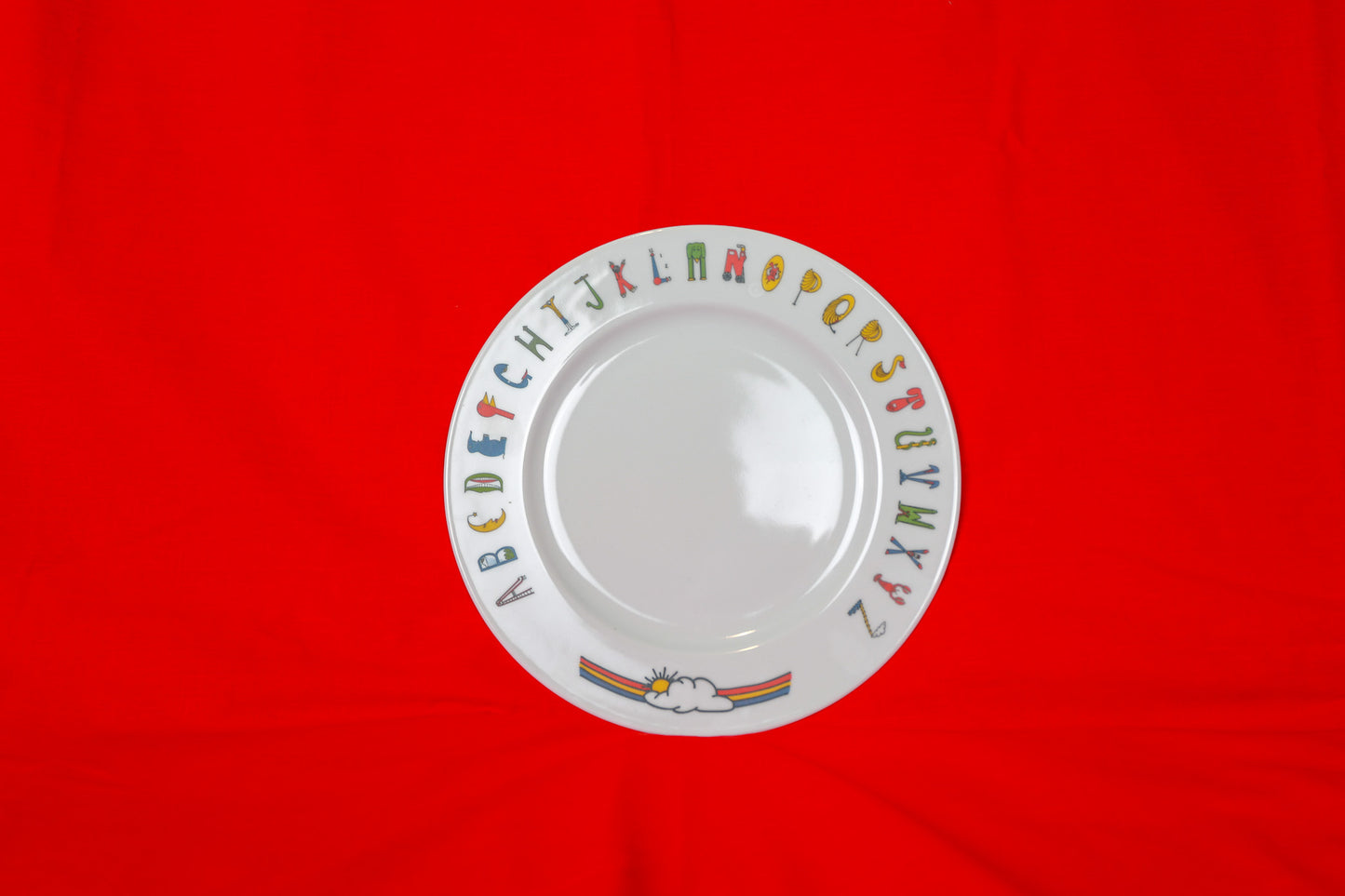 Alphabet Plate