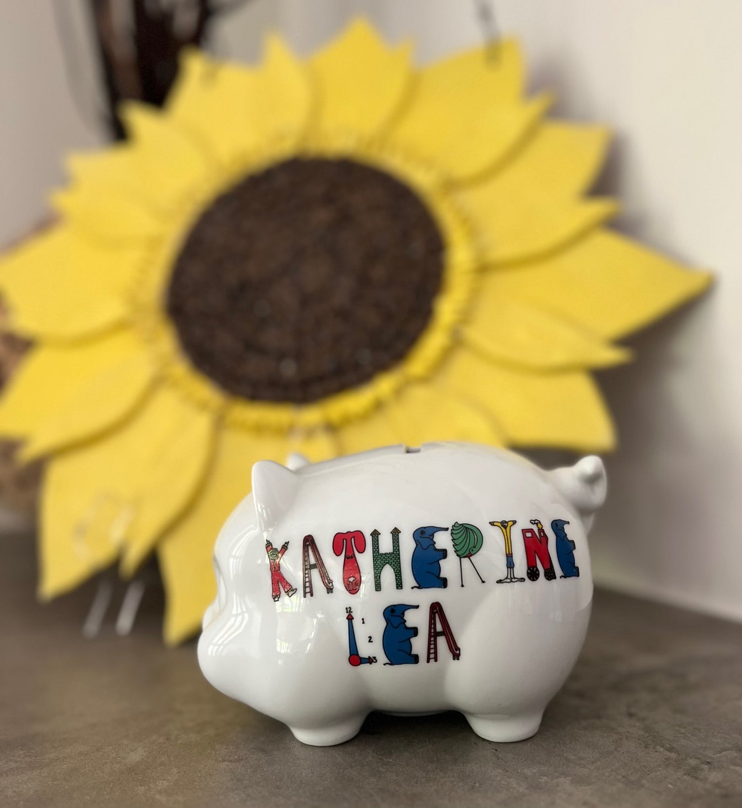 Personalized Children's Piggy Bank