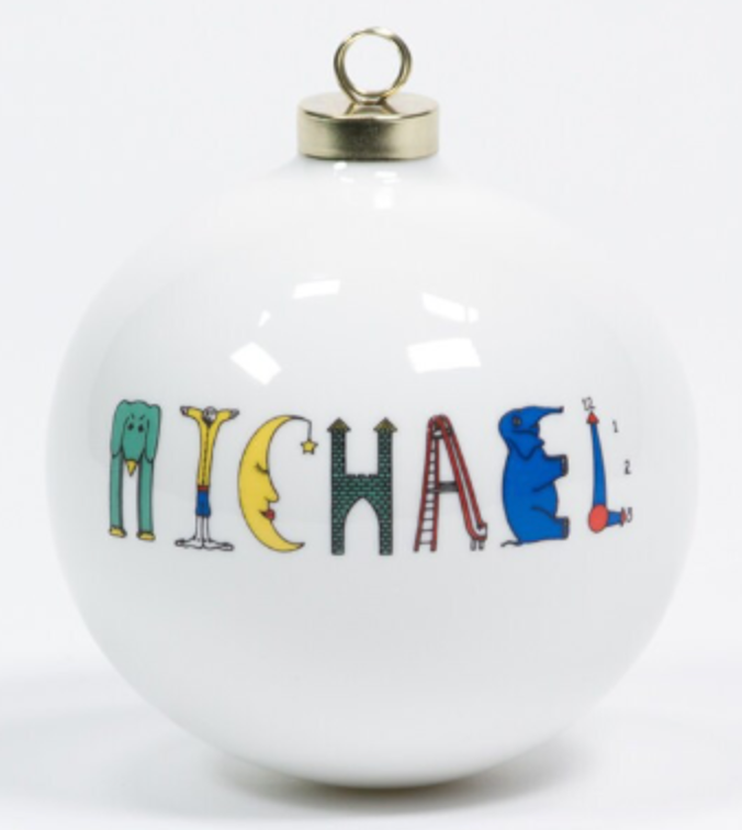 Personalized Children's Large Ornament